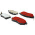 500.10781 by CENTRIC - PQ PRO Disc Brake Pads with Hardware