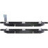 Centric 500.10940 Disc Brake Pad Set PQ PRO Disc Brake Pads with Hardware