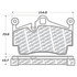 500.11340 by CENTRIC - PQ PRO Disc Brake Pads with Hardware