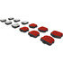 Centric 500.11850 Disc Brake Pad Set PQ PRO Disc Brake Pads