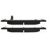 Centric 500.12870 Disc Brake Pad Set PQ PRO Disc Brake Pads with Hardware