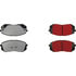 500.18550 by CENTRIC - PQ PRO Disc Brake Pads with Hardware