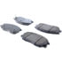 106.10130 by CENTRIC - Posi Quiet Extended Wear Brake Pads with Shims and Hardware