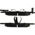 Centric 106.10410 Disc Brake Pad Set Posi Quiet Extended Wear Brake Pads with Shims and Hardware
