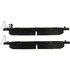 106.10780 by CENTRIC - Posi Quiet Extended Wear Brake Pads with Shims and Hardware