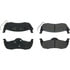Centric 106.10870 Disc Brake Pad Set Posi Quiet Extended Wear Brake Pads with Shims and Hardware