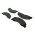 106.13280 by CENTRIC - Posi Quiet Extended Wear Brake Pads with Shims and Hardware