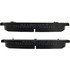 106.14670 by CENTRIC - Posi Quiet Extended Wear Brake Pads with Shims and Hardware