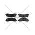 106.60910 by CENTRIC - Posi Quiet Extended Wear Brake Pads with Shims and Hardware