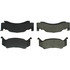 300.01230 by CENTRIC - Centric Premium Semi-Metallic Brake Pads with Shims and Hardware