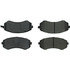 300.04220 by CENTRIC - Centric Premium Semi-Metallic Brake Pads with Shims and Hardware