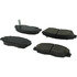 300.04650 by CENTRIC - Centric Premium Semi-Metallic Brake Pads with Shims and Hardware