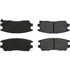 Centric 300.05670 Disc Brake Pad Set Centric Premium Semi-Metallic Brake Pads with Shims and Hardware