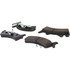 300.06660 by CENTRIC - Centric Premium Semi-Metallic Brake Pads with Shims and Hardware