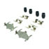 Centric 300.06690 Disc Brake Pad Set Premium Semi-Metallic Brake Pads with Shims and Hardware