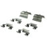 300.07320 by CENTRIC - Centric Premium Semi-Metallic Brake Pads with Shims and Hardware