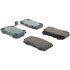 300.10532 by CENTRIC - Centric Premium Semi-Metallic Brake Pads with Shims