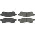 300.10300 by CENTRIC - Centric Premium Semi-Metallic Brake Pads with Shims and Hardware