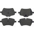 300.12041 by CENTRIC - Centric Premium Semi-Metallic Brake Pads with Shims and Hardware