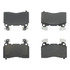 300.14741 by CENTRIC - Centric Premium Semi-Metallic Brake Pads with Shims and Hardware