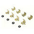 Centric 300.17110 Disc Brake Pad Set Centric Premium Semi-Metallic Brake Pads with Shims and Hardware