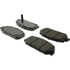 300.16970 by CENTRIC - Centric Premium Semi-Metallic Brake Pads with Shims and Hardware