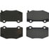 300.17180 by CENTRIC - Centric Premium Semi-Metallic Brake Pads with Shims and Hardware