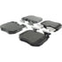 300.18680 by CENTRIC - Centric Premium Semi-Metallic Brake Pads with Shims