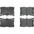 300.18710 by CENTRIC - Centric Premium Semi-Metallic Brake Pads with Shims