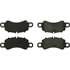 300.19050 by CENTRIC - Centric Premium Semi-Metallic Brake Pads with Shims