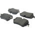 300.18950 by CENTRIC - Centric Premium Semi-Metallic Brake Pads with Shims