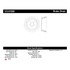 Centric 123.61009 Brake Drum C-Tek Standard Brake Drum