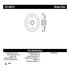 Centric 123.45012 Brake Drum C-Tek Standard Brake Drum