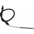 BC113216 by WAGNER - Wagner BC113216 Brake Cable