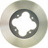 BD125133 by WAGNER - Wagner BD125133 Brake Rotor