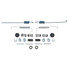 Wagner H7204 Drum Brake Hardware Kit Wagner H7204 Brake Combi Kit