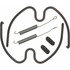 Wagner H7236 Drum Brake Hardware Kit Wagner H7236 Brake Combi Kit