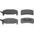 MX377 by WAGNER - Wagner ThermoQuiet MX377 Semi-Metallic Disc Brake Pad Set