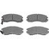 MX470 by WAGNER - Wagner ThermoQuiet MX470 Semi-Metallic Disc Brake Pad Set