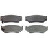 MX556 by WAGNER - Wagner ThermoQuiet MX556 Semi-Metallic Disc Brake Pad Set