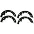 PAB10DR by WAGNER - Wagner ThermoQuiet PAB10DR Drum Brake Shoe Set