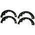 PAB33R by WAGNER - Wagner ThermoQuiet PAB33R Drum Brake Shoe Set