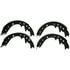 PAB160R by WAGNER - Wagner ThermoQuiet PAB160R Drum Brake Shoe Set
