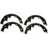 PAB280R by WAGNER - Wagner ThermoQuiet PAB280R Drum Brake Shoe Set