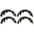 PAB348R by WAGNER - Wagner ThermoQuiet PAB348R Drum Brake Shoe Set