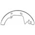 PAB567 by WAGNER - Wagner ThermoQuiet PAB567 Drum Brake Shoe Set