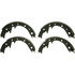 PAB248DR by WAGNER - Wagner ThermoQuiet PAB248DR Drum Brake Shoe Set