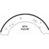 Wagner PAB713 Drum Brake Shoe Wagner ThermoQuiet PAB713 Drum Brake Shoe Set