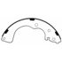 PAB748 by WAGNER - Wagner ThermoQuiet PAB748 Drum Brake Shoe Set