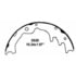 PAB626 by WAGNER - Wagner ThermoQuiet PAB626 Drum Brake Shoe Set